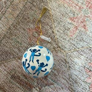 Roller Rabbit Lovely Monkey Ornament *NWT